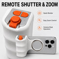 Magnetic Phone Camera Grip Wireless Shutter Remote Selfie Handle Handheld Stabilizer for Vlog Live Video Photo