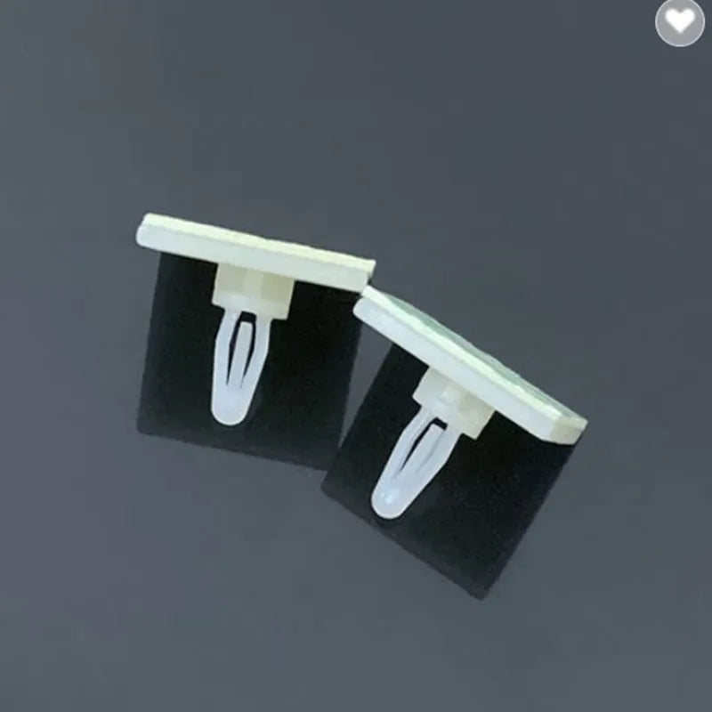 1000Pcs HC-5/6/8/9/11/13/16 3mm Nylon Plastic Stick On PCB Spacer Standoff Locking Snap-In Posts Fixed Clips Adhesive
