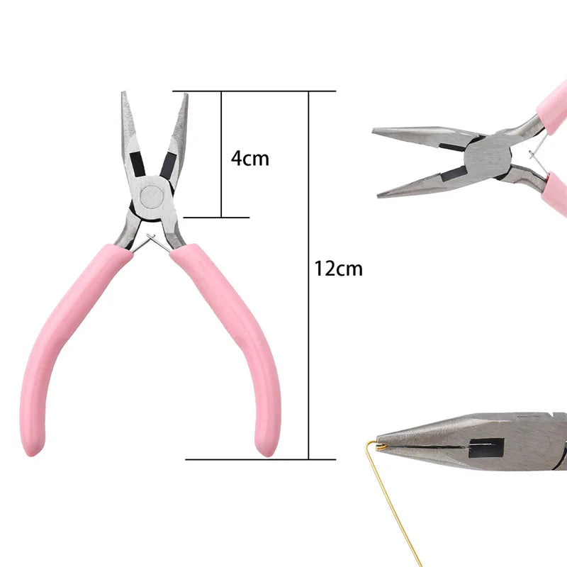 5 In Mini Electronic Diagonal Pliers Carbon Steel Pliers Side Cutting Nippers Wire Cutter Handmade DIY Jewelry Pliers Hand Tools