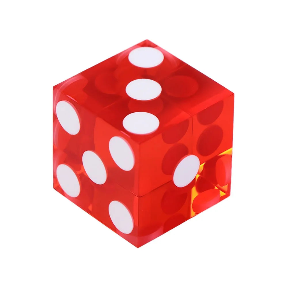 Durable Skull Dice Hand Carved Wear-Resistant Skeleton Cube Dice Portable Resin Ghostly Dice Set Haunted Gaming