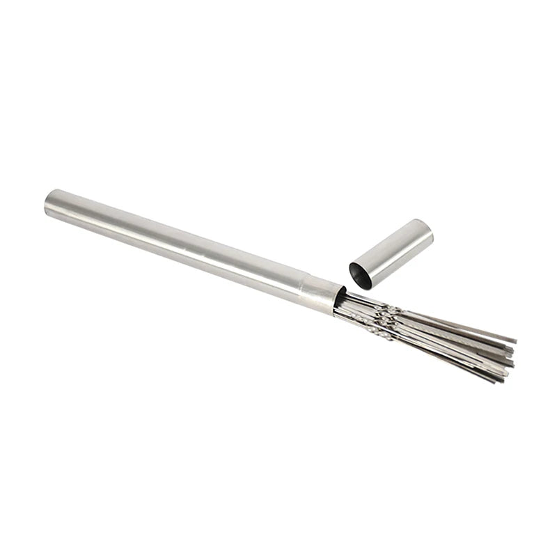 10/50Pcs Stainless Steel Barbecue Skewer Reusable BBQ Skewers Kebab Iron Stick For Outdoor Camping Picnic Tools Cooking Tools