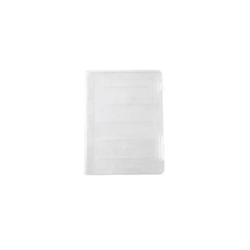 Plastic A4 Transparent Storage Box Portable Visible File Storage Cases Clear Anti-skid Buckle Puzzle Storage Holder Office