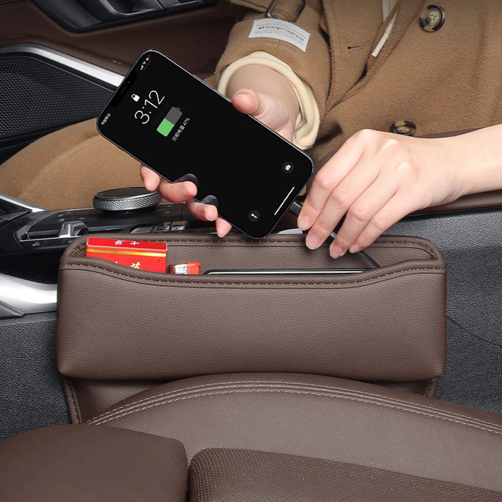 For Toyota Supra GR A90 A91 MK5 86 GT86 GR86 Yaris Cross Car Seat Gap Filler Storage Pocket Upgrage Big Capacity Box Accessories