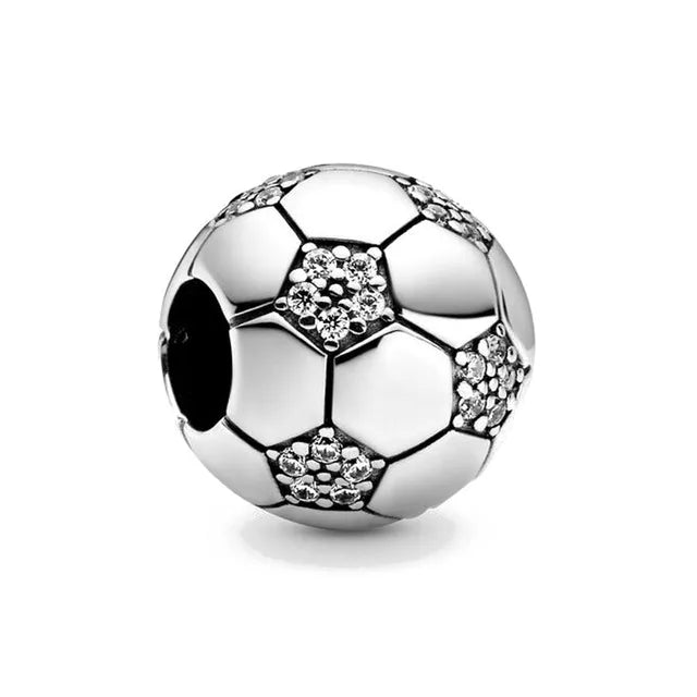 New Fashion 925 Sterling Silver Flower Cherry Round Beads Charms Pendant Fit Original Bracelet DIY Jewelry For Woman Gift