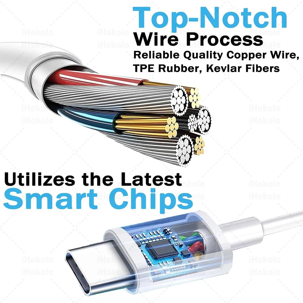 Original Headphones For Apple iPhone 17 16 15 Pro Max 14 13 12 11 USB-C Lightning 3.5mm Wired Earphone X 6 7 8 Phone Accessories
