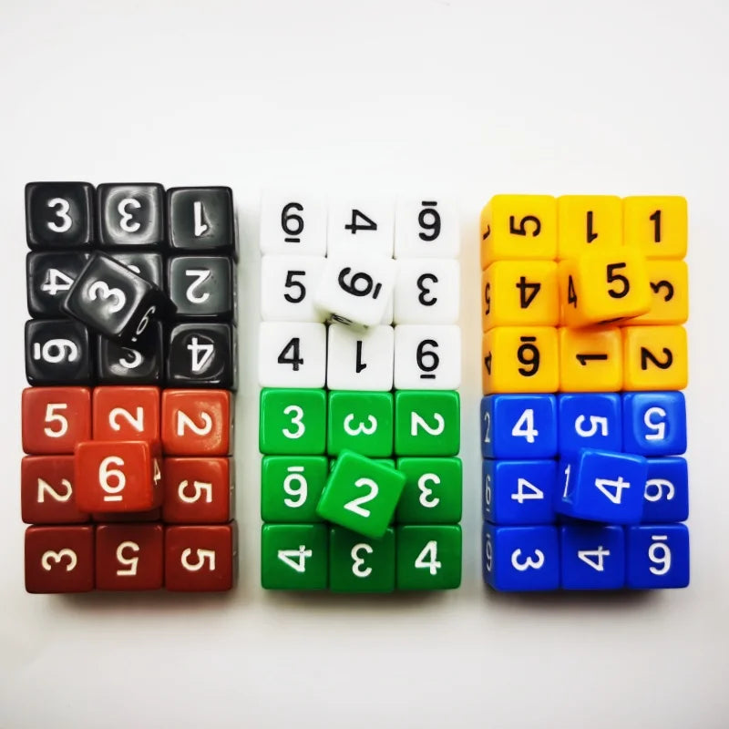 D6 DND  Dice Role 6 Faces Dice Games Set for Dungeons and Dragons RPG MTG Role Playing Table Games