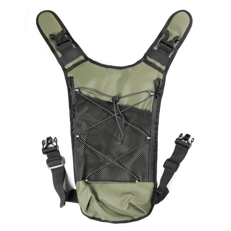 Men's Sports Tactical Chest Bag Hydration Vest Backpack With Multi-pocket for Cycling Hiking Camping Travel Backpack And Running