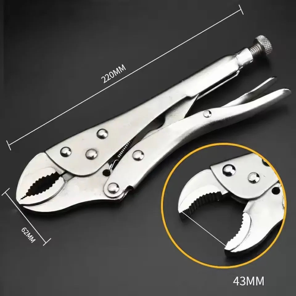2025 Powerful Pliers, Multifunctional Pressure Pliers, Heavy-duty Tools, Industrial Grade Circular Mouth Force Wrench, C- type