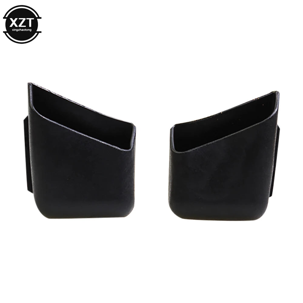 2Pcs Universal Car Auto Sunglasses Organizer Eyeglasses Glasses Holder Accessories Phone Organizer Storage Boxes Holders Pocket