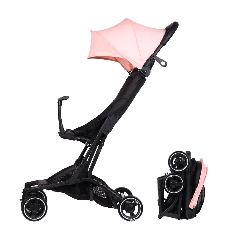 lightweight folding stroller Can sit or lie down Simple portable high landscape baby umbrella stroller Children's stroller