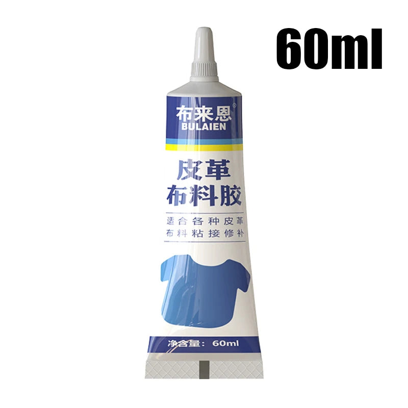 15/60ml Fabric Glue Quick Dry Fabric Patching Glue Versatile Fabric Repair Seam Adhesive Waterproof Agent for Clothing Textiles