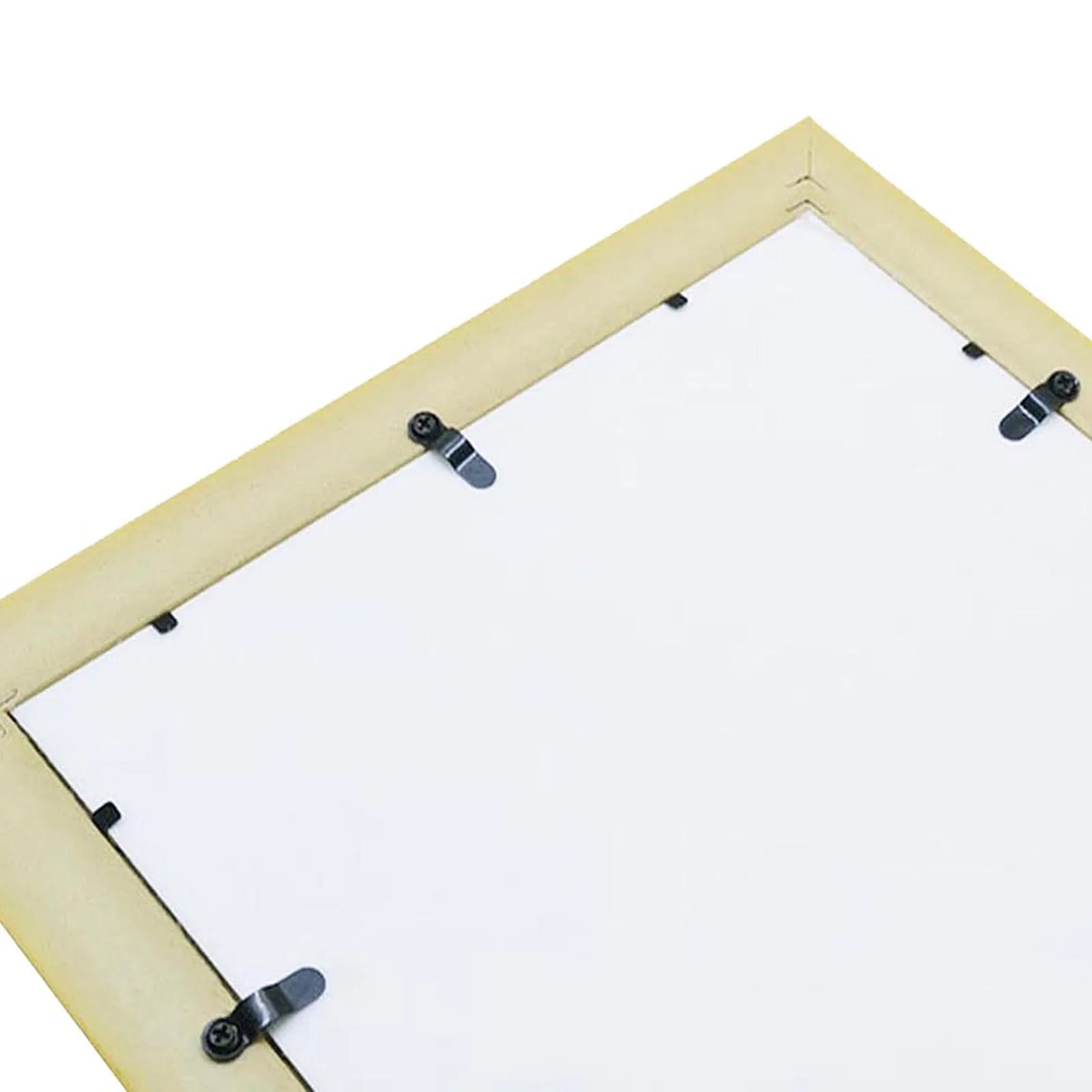50pc Golden Black Clear Metal Plastic Picture Photo Mirror Scrapbook Frame Backboard Turnbutton Turn Button Rotating Fixing Brad