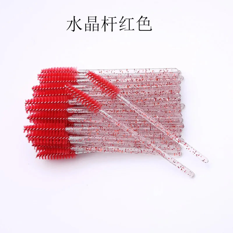 100Pcs Eyelash Brushes Disposable Eyelashes Extension Brush Makeup Tool For Mascara Wands Applicator Spoolers Tools Wholesaler