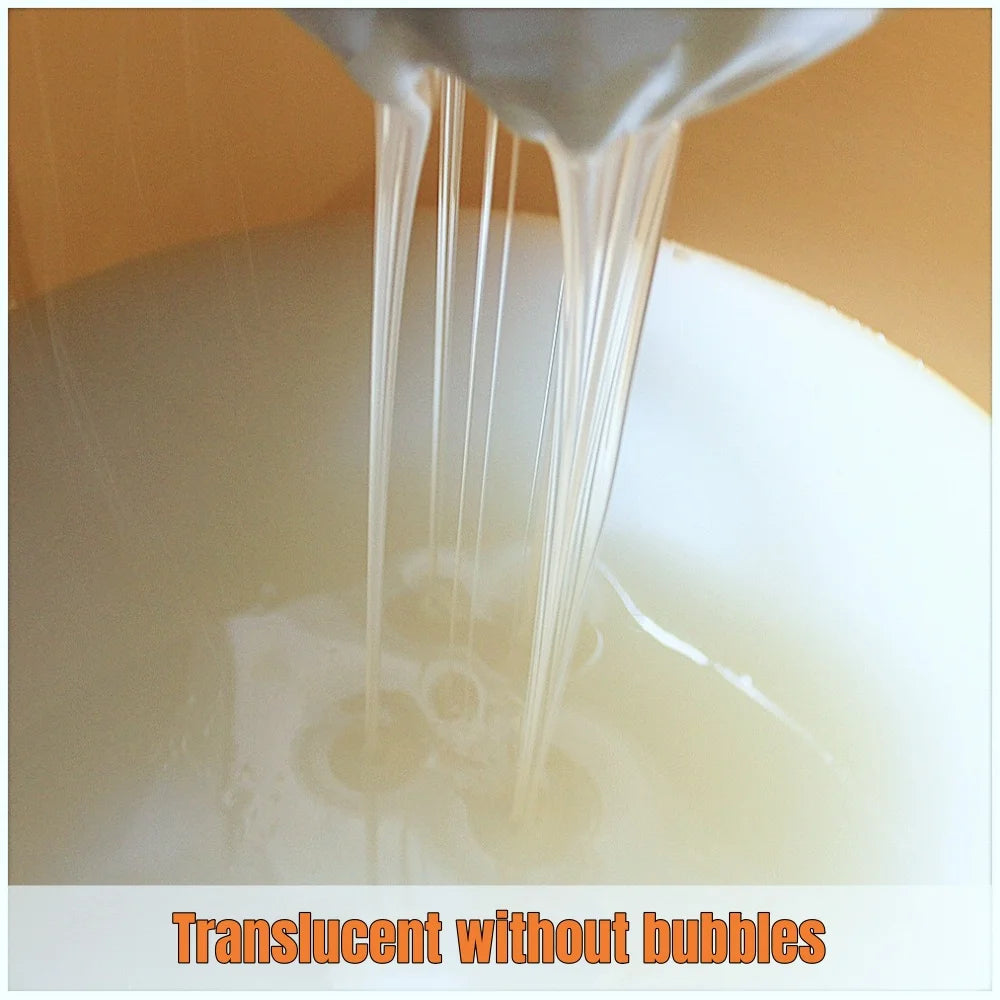Food grade soft silicone raw material, handmade soap flipping mold silicone, good toughness 0-degree mold silicone