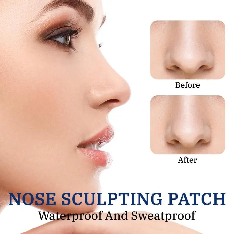 42Pcs Invisible Nose Shrink Patch Shrinking Nose Wing Stickers For Cosplay Special Nose Shrink Beauty Strips Nose Shaper Lifting