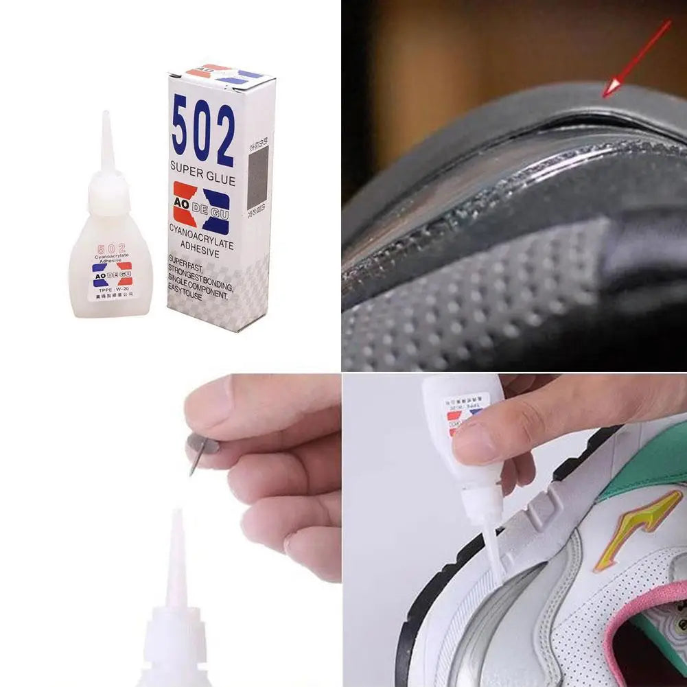 8g/30g Super Glue Instant Adhesive Strong Adhesion Best Repair 502 Fast T6E4 Multipurpose Agent Special for repair shoes