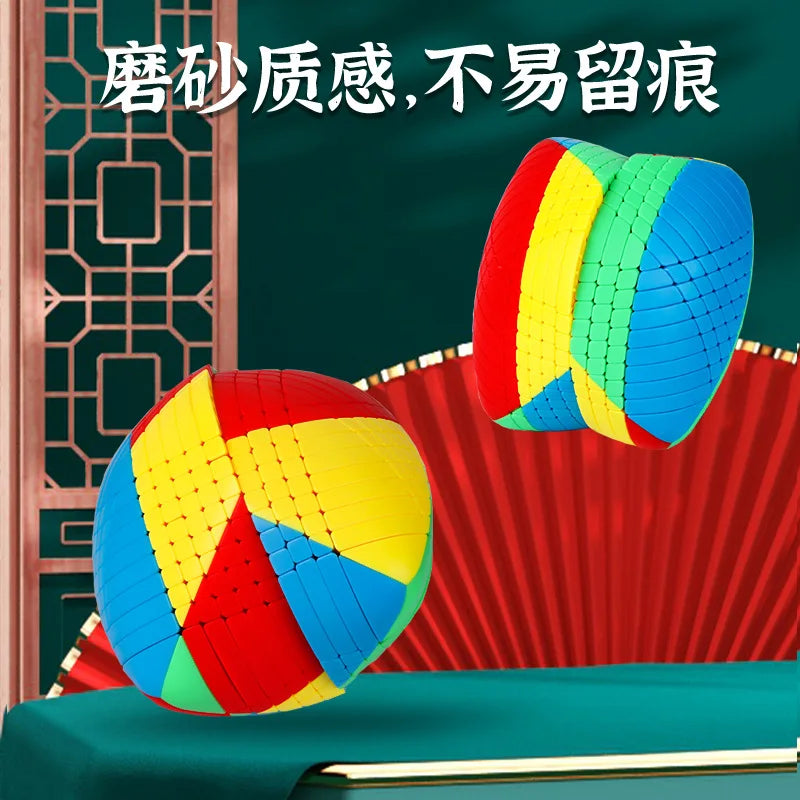 SengSo 10x10 Zongzi Cube 9x9 8x8 Pyramid Cube 234567 Irregular High-difficulty Educational Toy