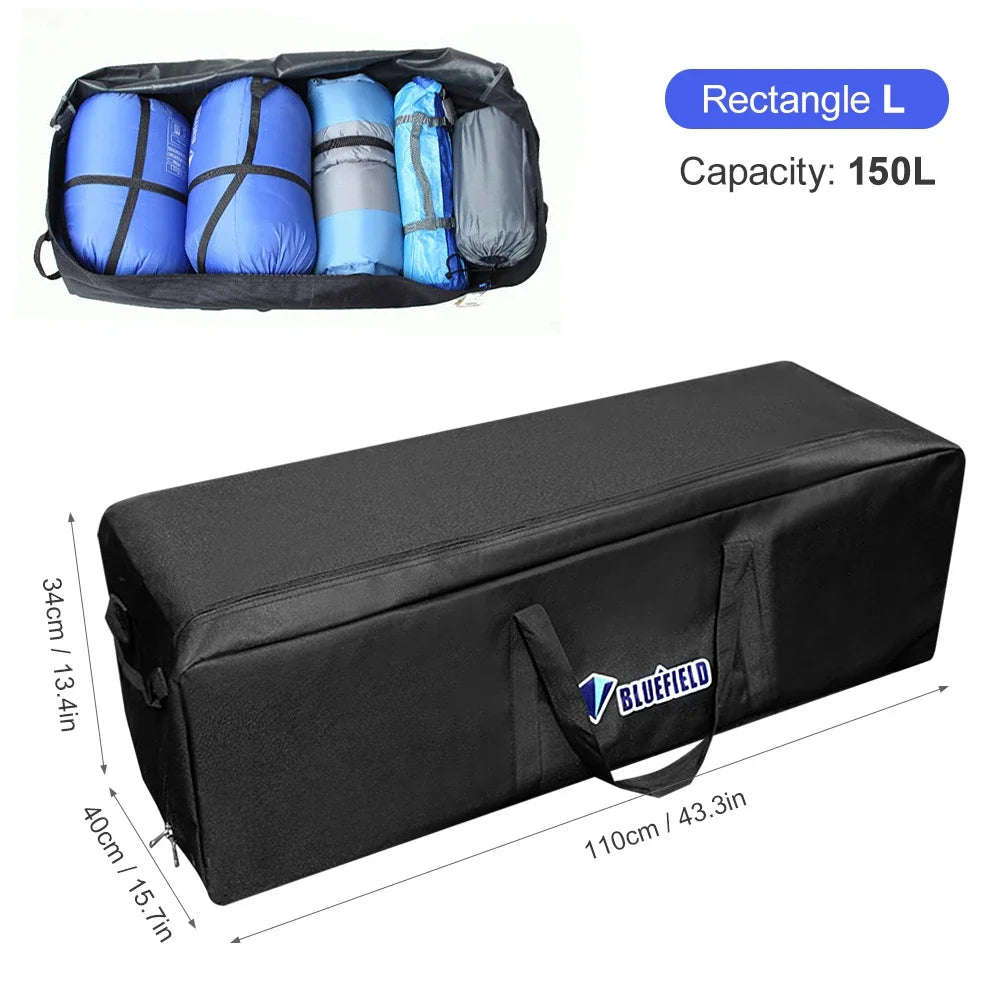 150L/100L/55L Large Travel Storage Bag Water Resistant Hand Bag Folding Luggage Bag Backpack Tidy Organizer Wardrobe Suitcase