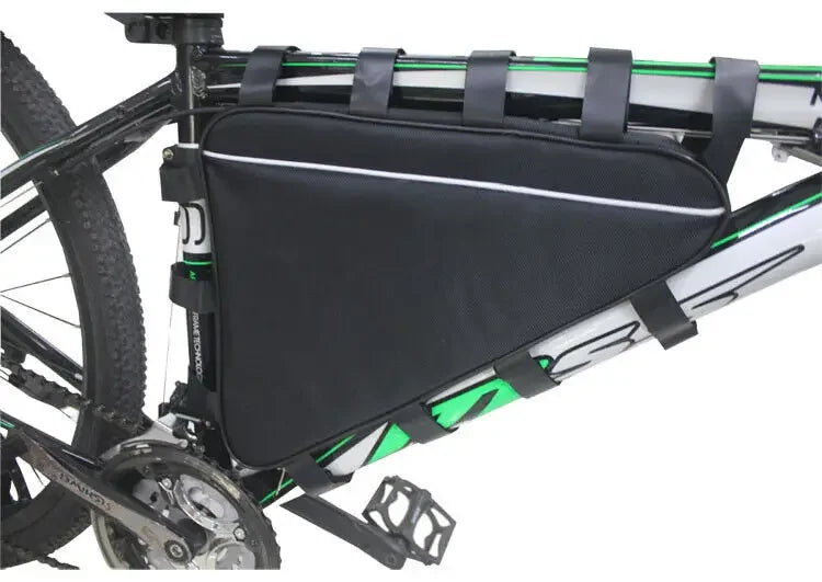 39cm 49cm 56cm 57cm Mountain Bike Triangle Tube Frame Bag Hang Battery Storage