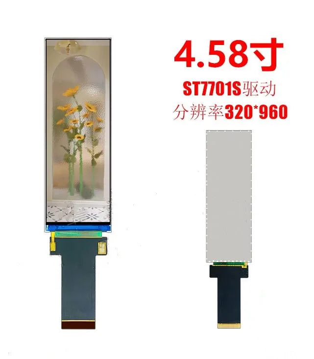 maithoga IPS 4.58 inch 40PIN HD TFT LCD Capacitive Screen ST7701S IC 320*960 SPI+RGB Interface HDMI-compatible Interface Board