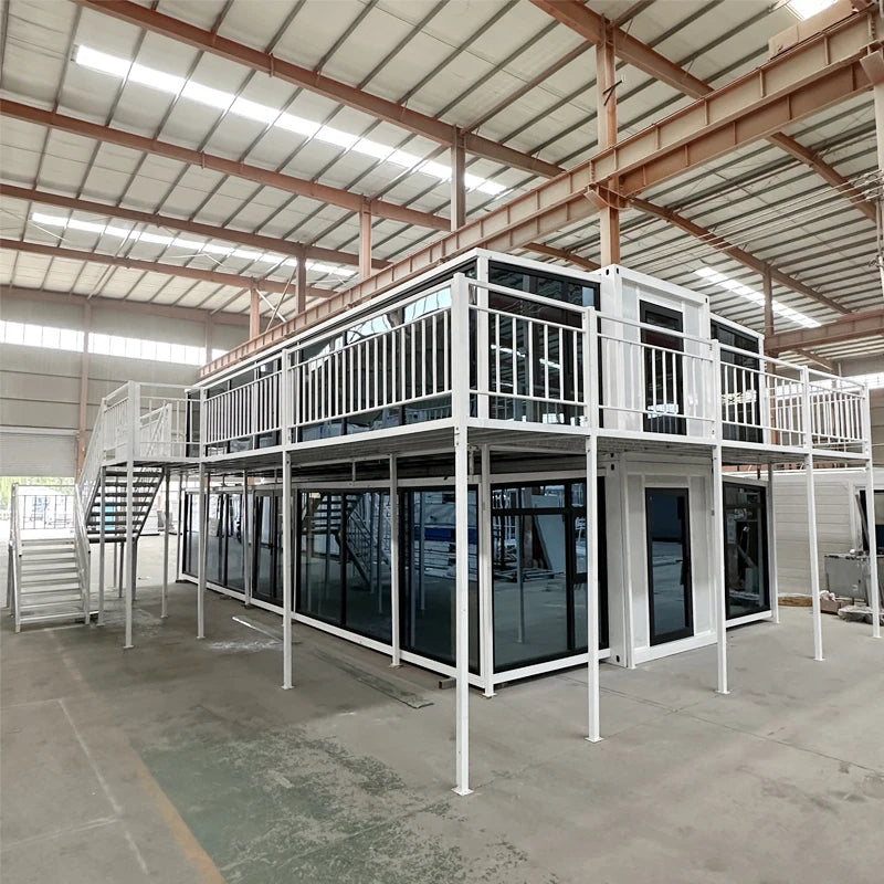 Best Seller 40ft Foldable Container House Luxury Modern Living Space Waterproof Portable Home for Outdoor Resort