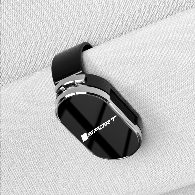 Universal Car Sun Visor Glasses Clip Anti Slip Sponge Sunglasses Holder Auto Interior Storage Gadget Decor Car Accessories Parts