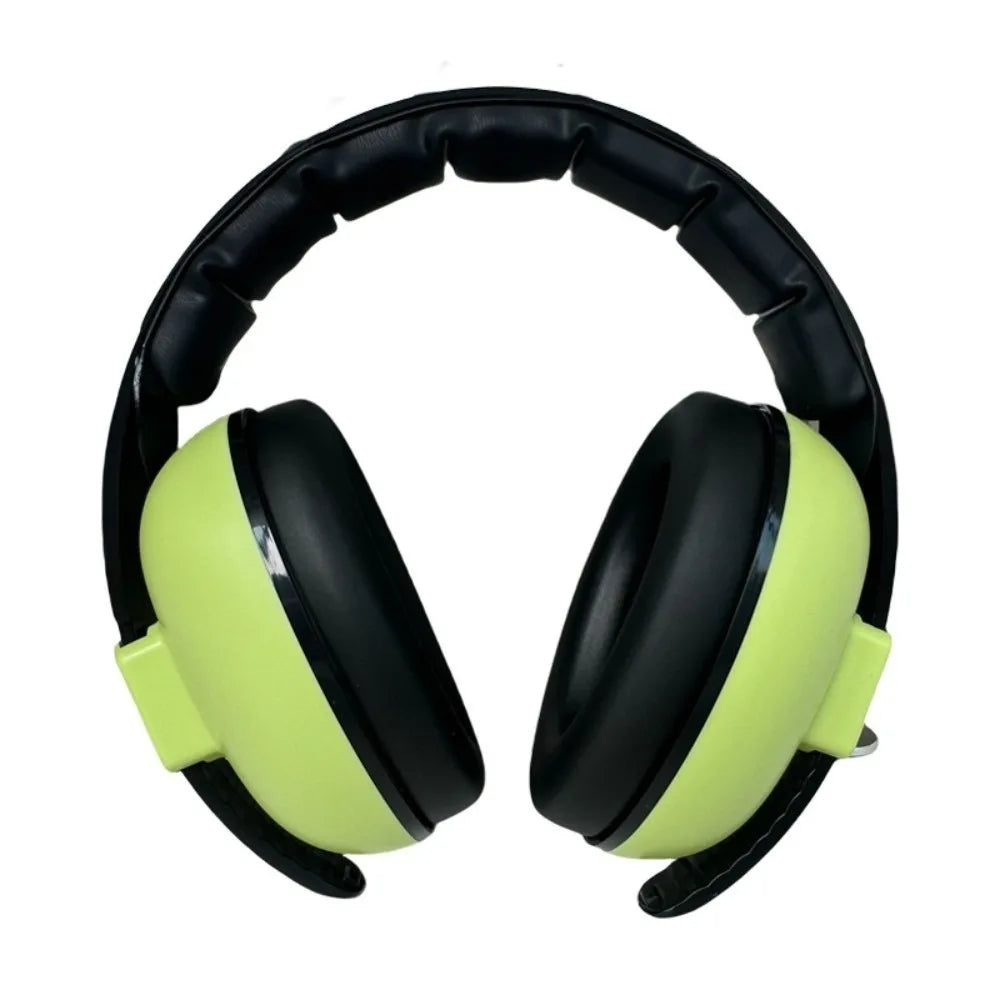 Adjustable Baby Earmuffs Soft Padding Lightweight Design Soundproof Earmuffs Comfortable Fit Safety