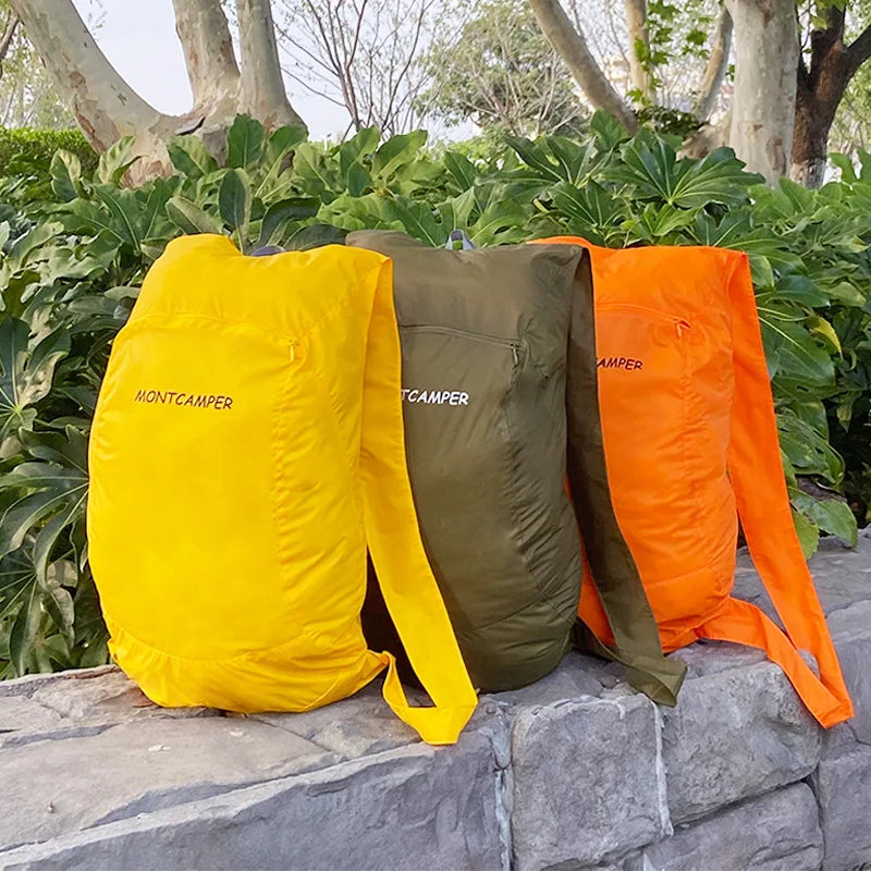 16L Ultralight Foldable Backpack 20D Nylon Water‑Repellent Packable Daypack,Portable Outdoor Backpack for Hiking Travel Camping