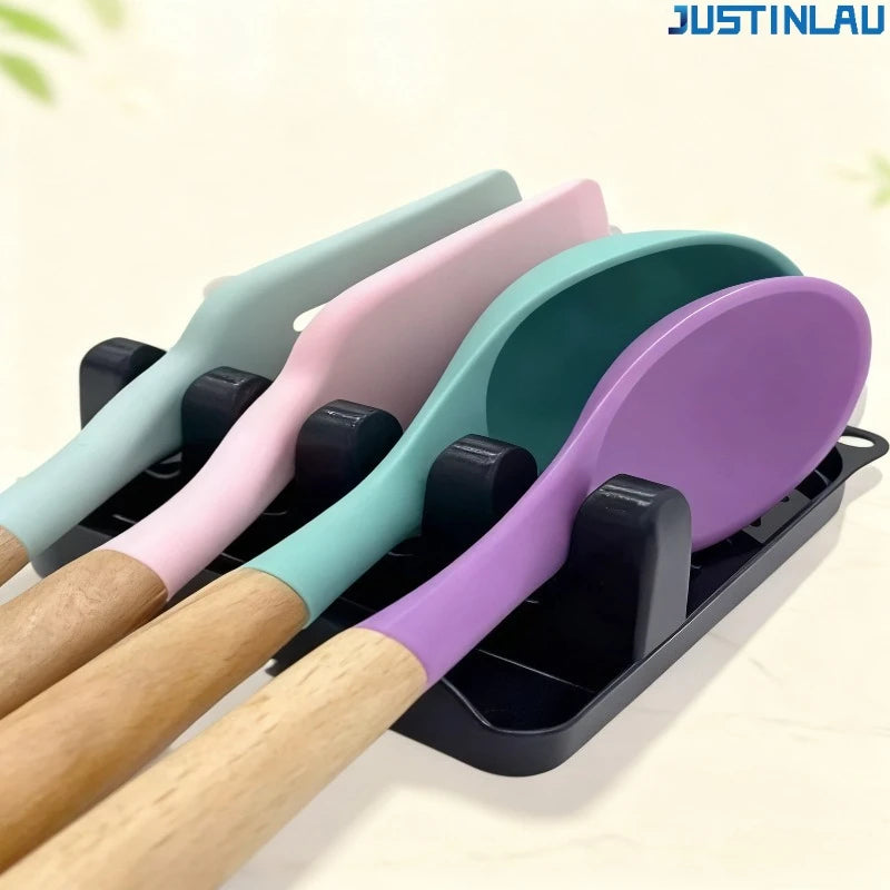Spatula rack cutlery rack pot lid rack cooking utensil storage rack knife fork chopsticks rack kitchen gadgets spoon holder