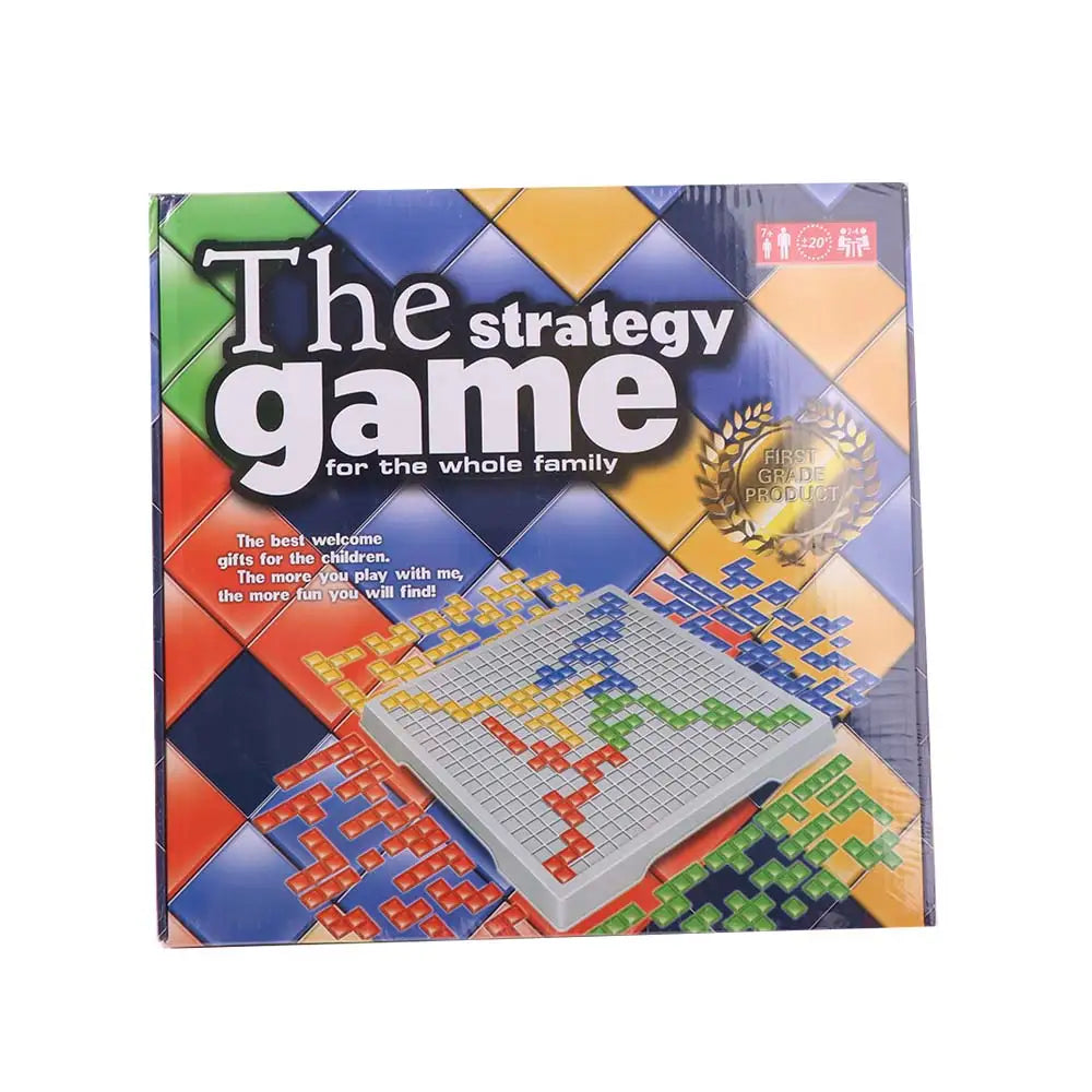 Squares Game Jigsaw Russia Puzzle block 4-Person Entertainment Strategy Game Blokus Board Family Fun Puzzle Blokus Board Game