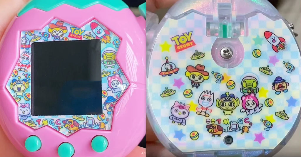 IN STOCK Cannot Be Past Dynamic Lenticular Tamagotchi Paradise Cartoon Characters Diy Handmade Panel Paper And Backboard Paper