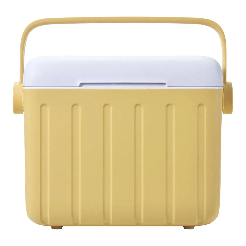 6L Camping Cooler Box Insulated Ice Chest Portable Ice Bucket Outdoor Hard Cooler for Camping Beach Picnic