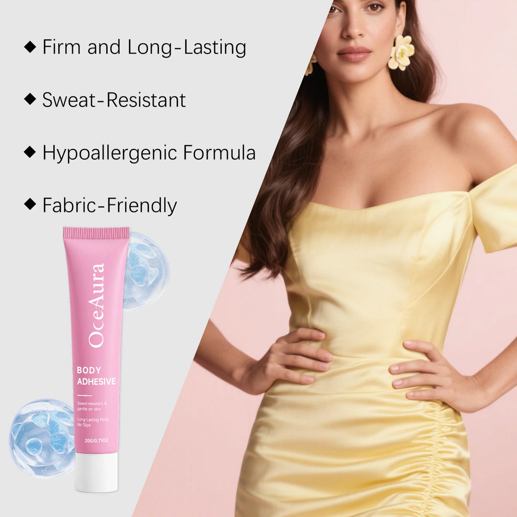 Anti-Slip Clothes Body Adhesive Glue Lasting Sweatproof Invisible Clothing Fixe Close To Skin Anti-Exposure Fix Clothes Adhesive