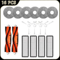 For Xiaomi S10+/S10 Plus B105 Robot Vacuum Accessories Main Brush HEPA Filter Side Brush Mop Cloth Replacement Parts