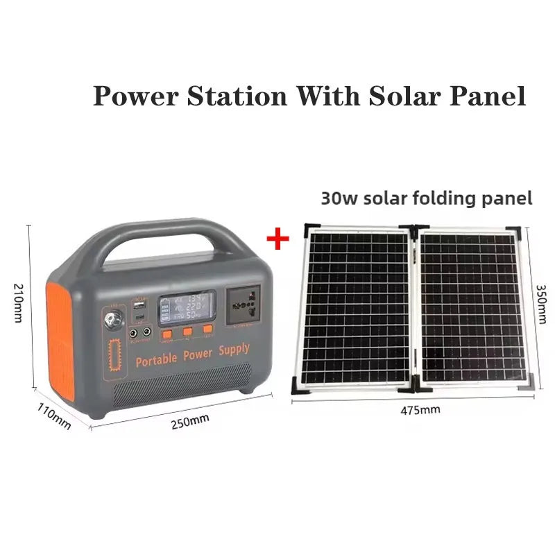 400W Portable Power Station 220V with Solar Generator (Optional) 192Wh Outdoor Emergency Power Bank Camping Power Bank