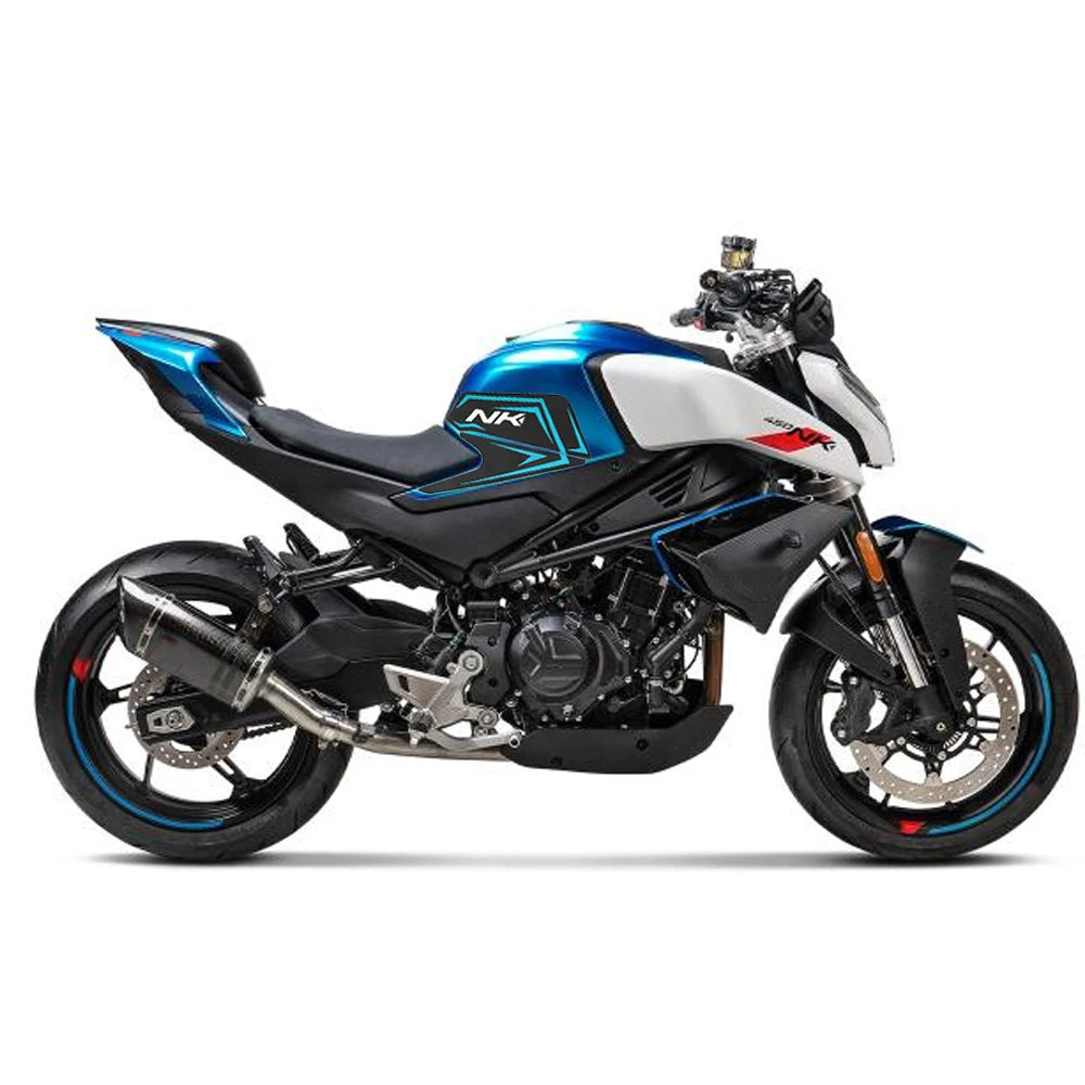 Motorcycle side fuel tank pad FOR CFMOTO 450NK NK450 450 NK CF450 2024 Tank Pads Protector Stickers Knee Grip Traction Pad