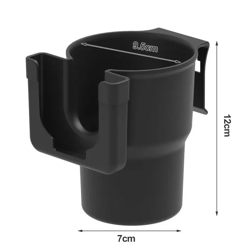 Multifunctional Car Door Side Drink Cup Holder Stable Anti-Spill Cup Storage Rack
