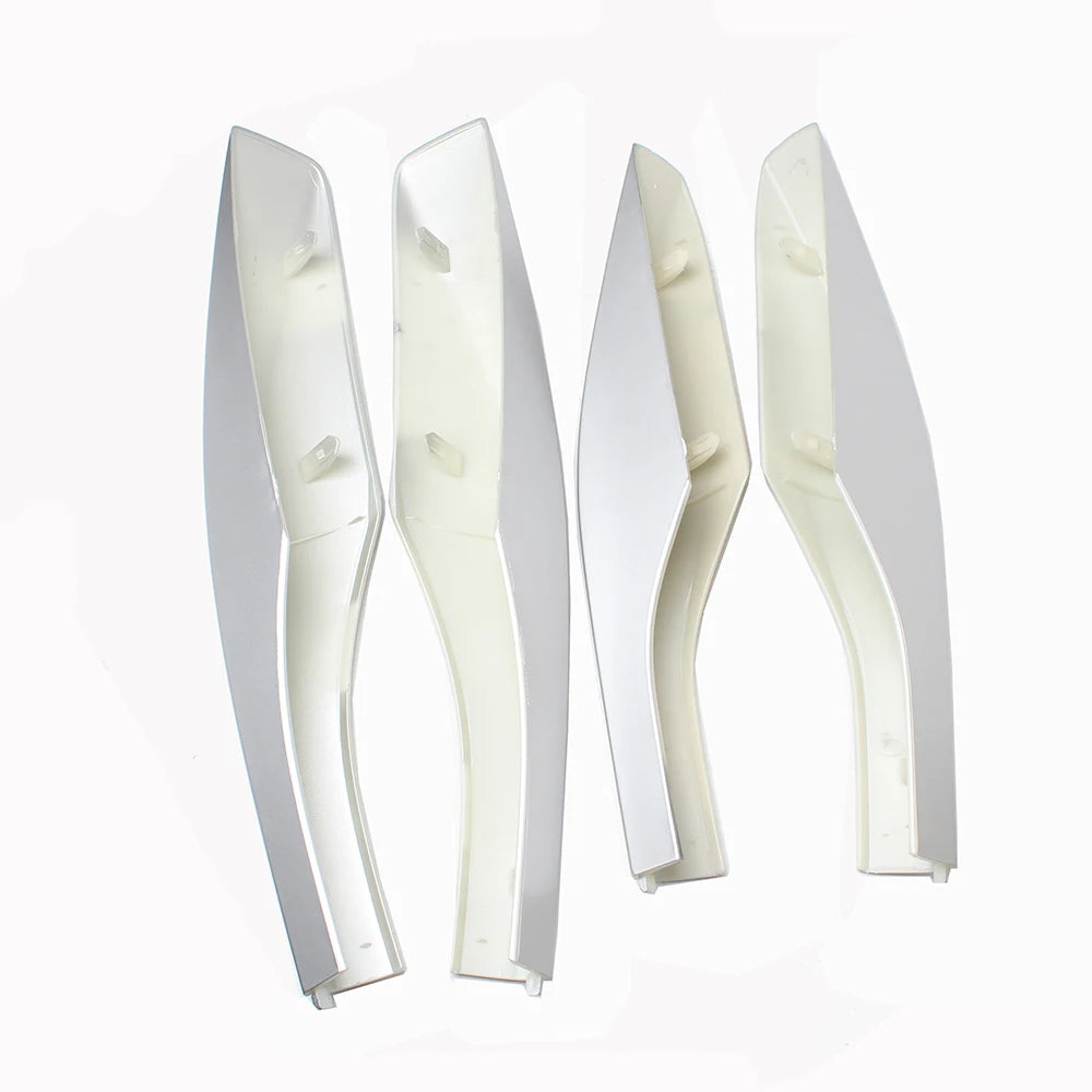 4PCS Silver Roof Rack Rail End Protective Shell Cover Trim For Lexus RX RX350 2010-2015 Car Roof Rack Rail End Cover Shell