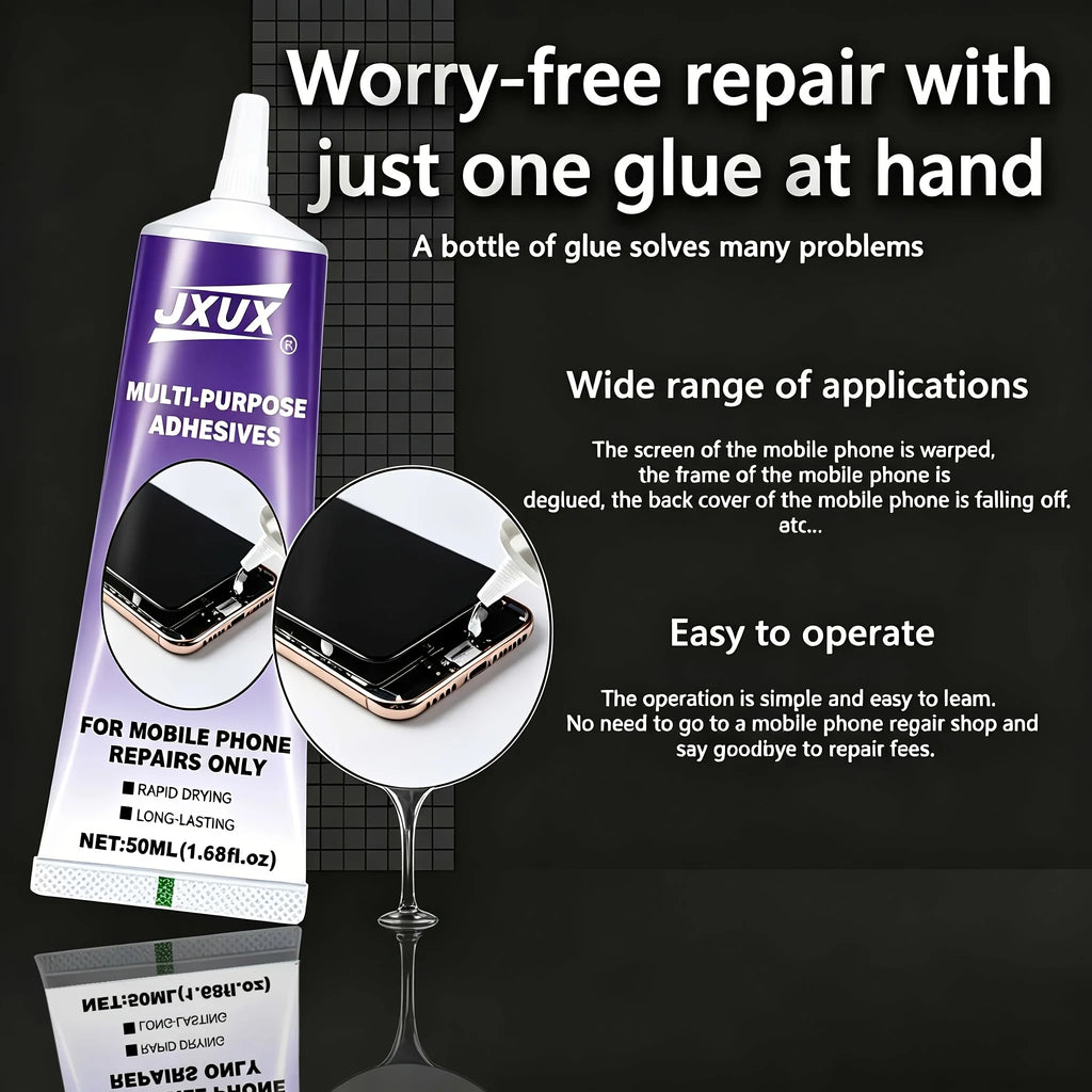 Newly Upgraded B7000 (50g Phone Adhesive) Waterproof Clear Resin Adhesive for Phone Repair
