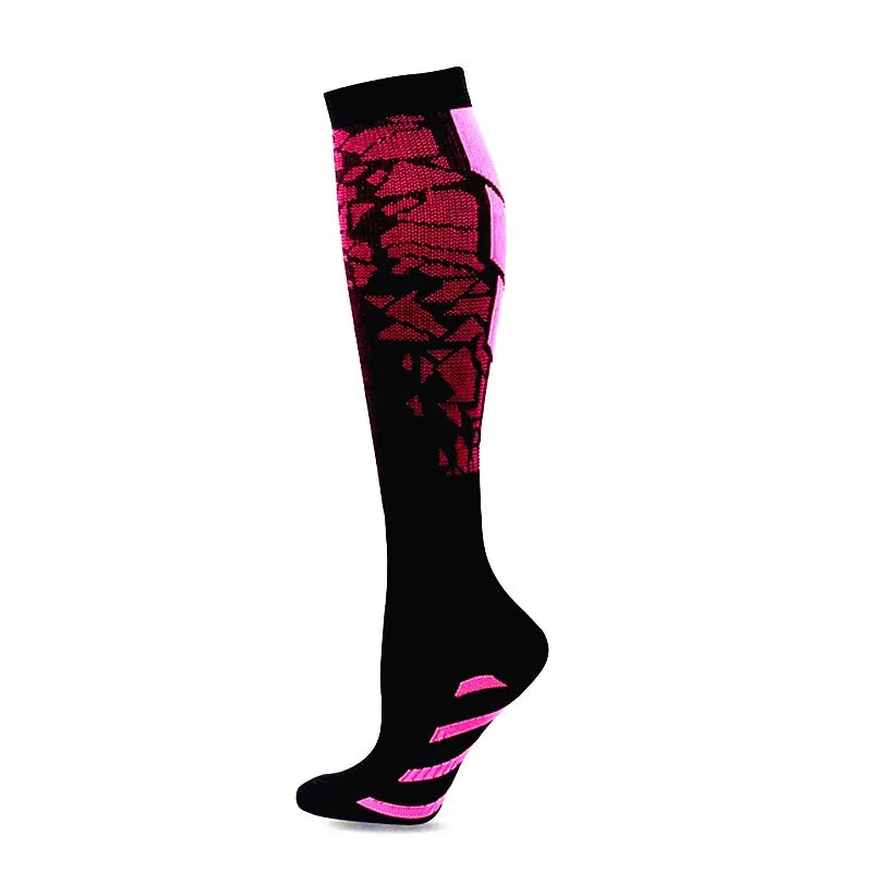 Running Compression Socks Men Varicose Veins Socks Anti Fatigue Medical Edema Care Sports Socks Mountain Cycling Outdoor Travel