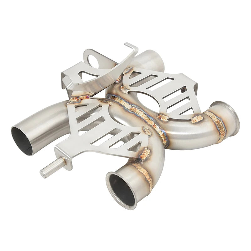 Motorcycle Exhaust Escape Link Pipe For Triumph Street Speed Twin 900 Bonneville Bobber Thruxton R Speedmaster T100 T120 1200