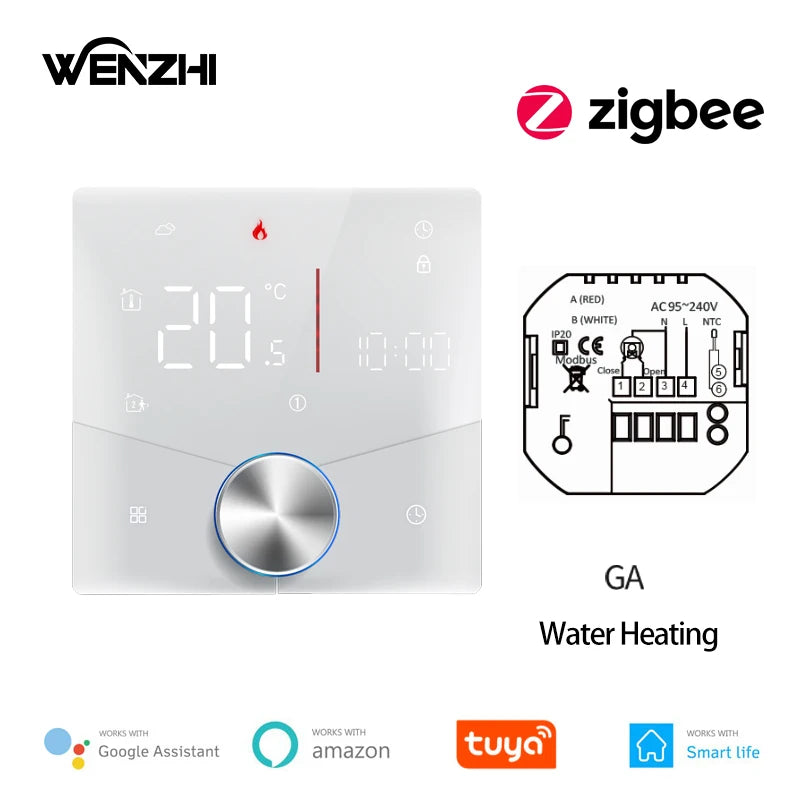 ZigBee/Wifi Warm Floor Room Heating Thermostat Temperature Controller For Water/Electric/Gas Boiler Tuya Smart Life Alexa Home