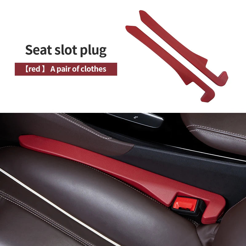 2Pcs Car Seat Gap Filler Leak-proof Filling Strip Side Seam Plug Strip Car Seat Gap Interior  Auto Decor Supplies