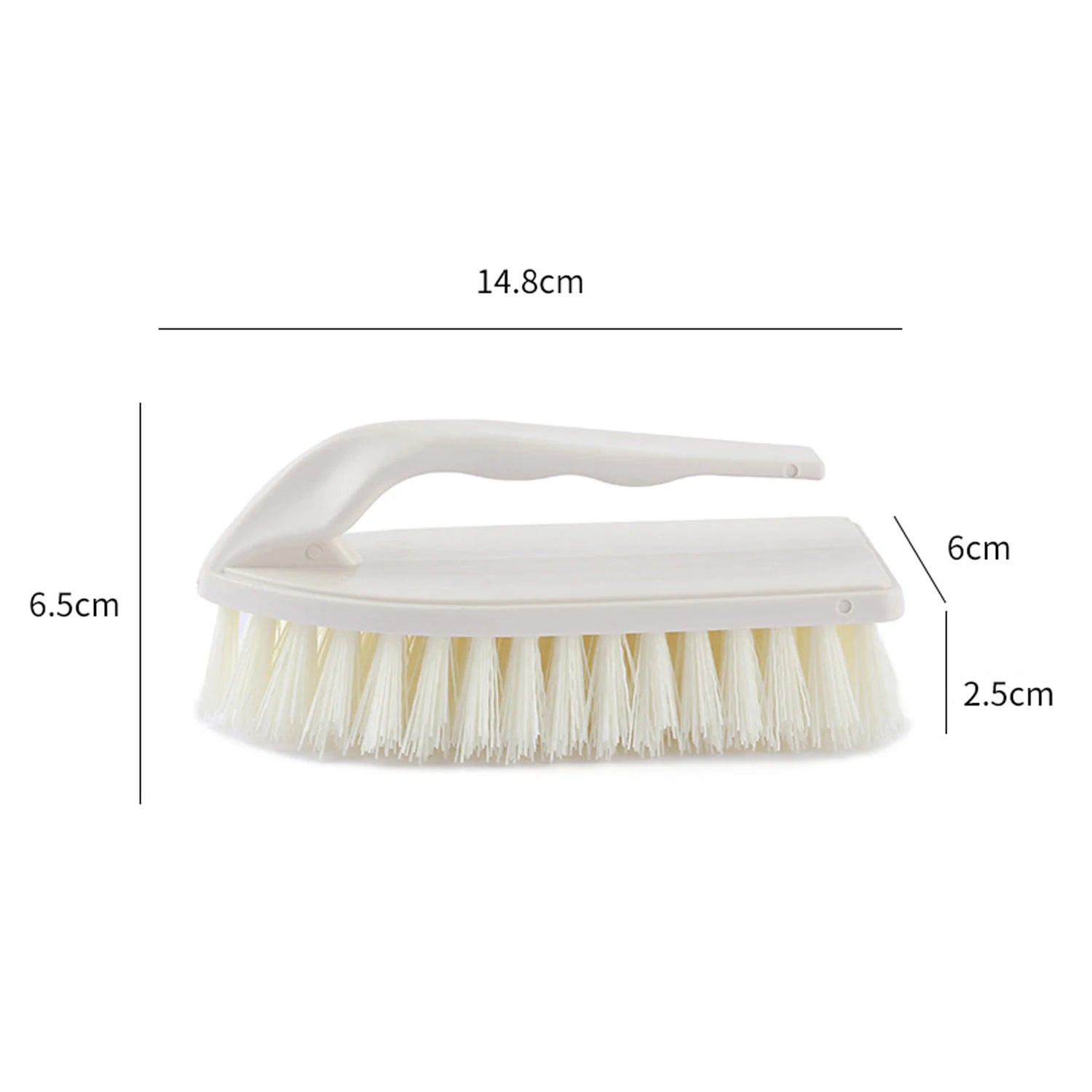 Multi-purpose Cleaning Brush Plastic Shoe Brush Heavy-duty Scrub Brush With Handle Non-slip Brush Hard Bristle Cleaning Brush