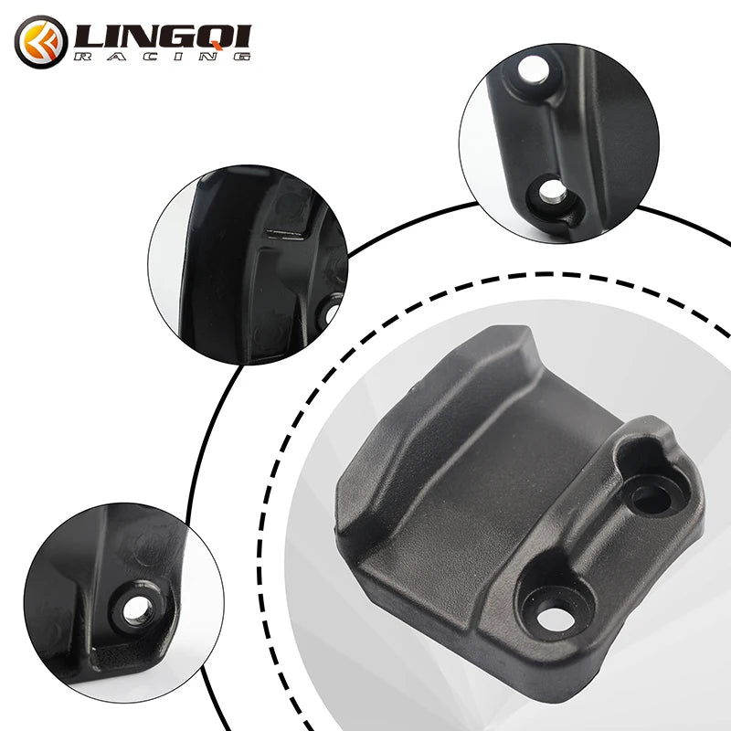 LINGQI RACING Motorcycle Chain Guide Block Guides Buffer Blocks For  Ultra Bee   Electric Scooter Parts