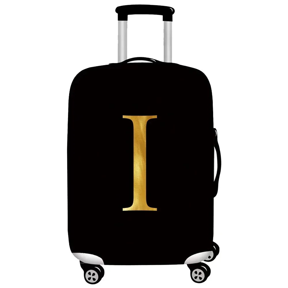 Luggage Protective Cover Thick Elastic Luggage Protective Covers Dust Cover Anti-Scratch Protective Suitcase Cover Letter Series
