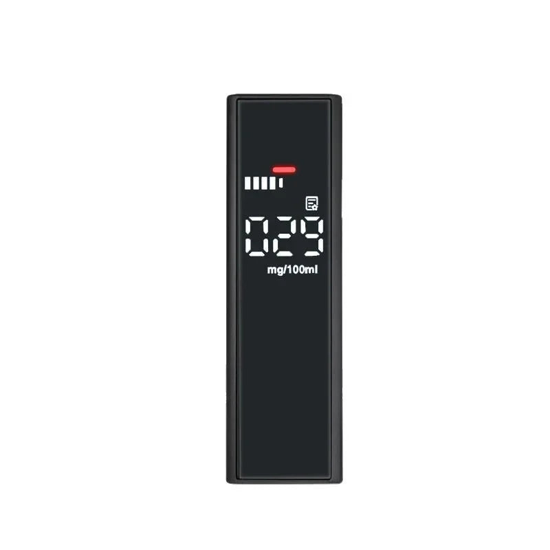 High-precision Alcohol Tester Portable Non-contact Professional Led Digital Display Drunk Driving Alarm Quick Tester