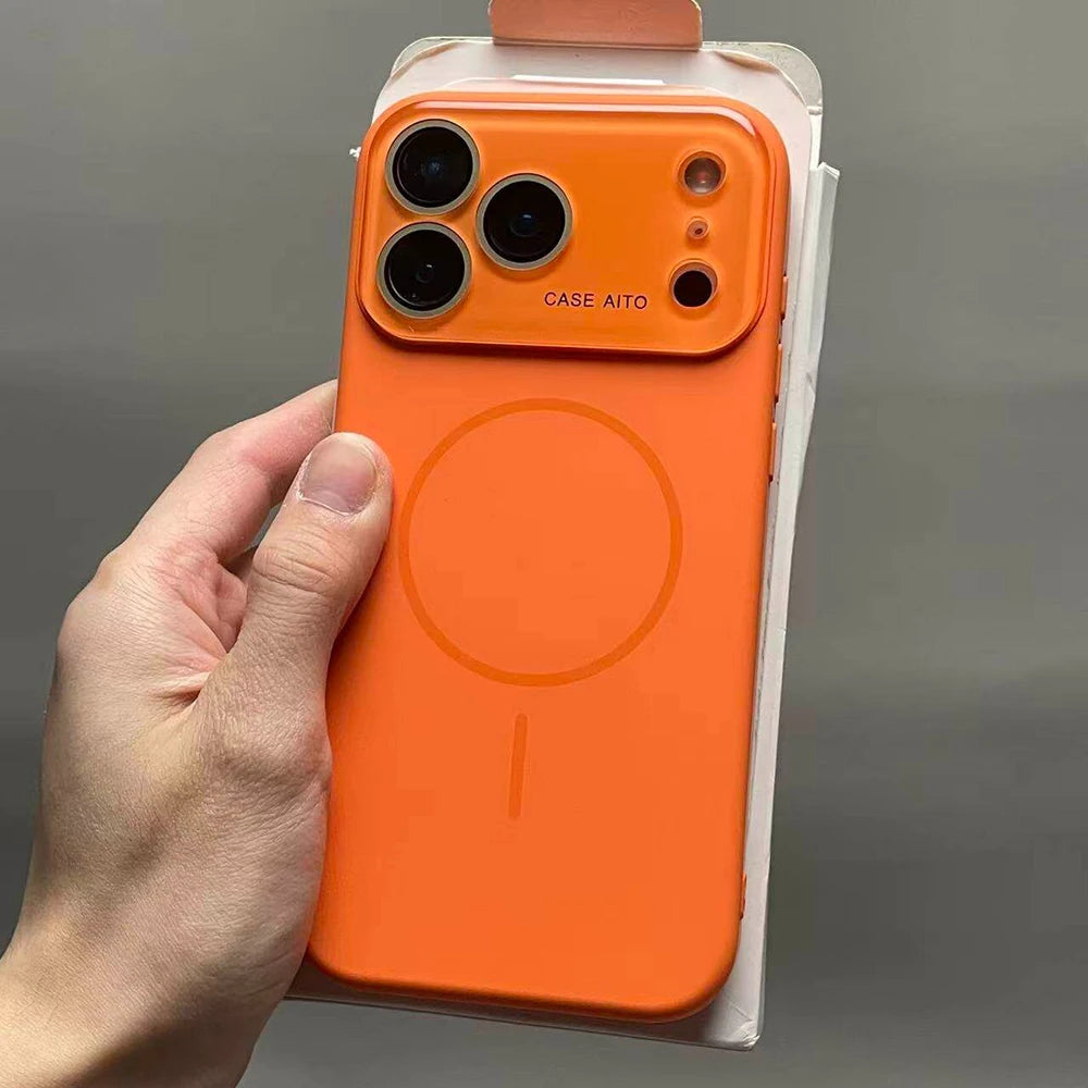 For Magsafe Magnetic Phone Cases For iPhone 17 16 Pro Max Liquid Silicone Protect Case For iPhone 15 14 13 17 Pro Max Soft Cover