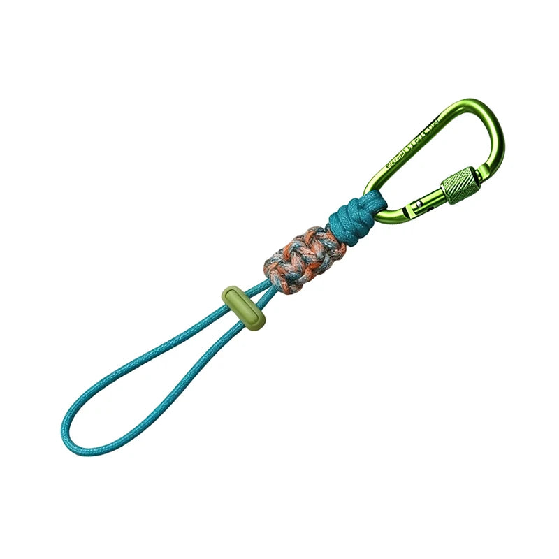 Outdoor Umbrella Cord Water Bottle Hanger Buckle Woven Water Bottle Hanger Lanyard Outdloor Hiking Camping Backpack Hook Clip