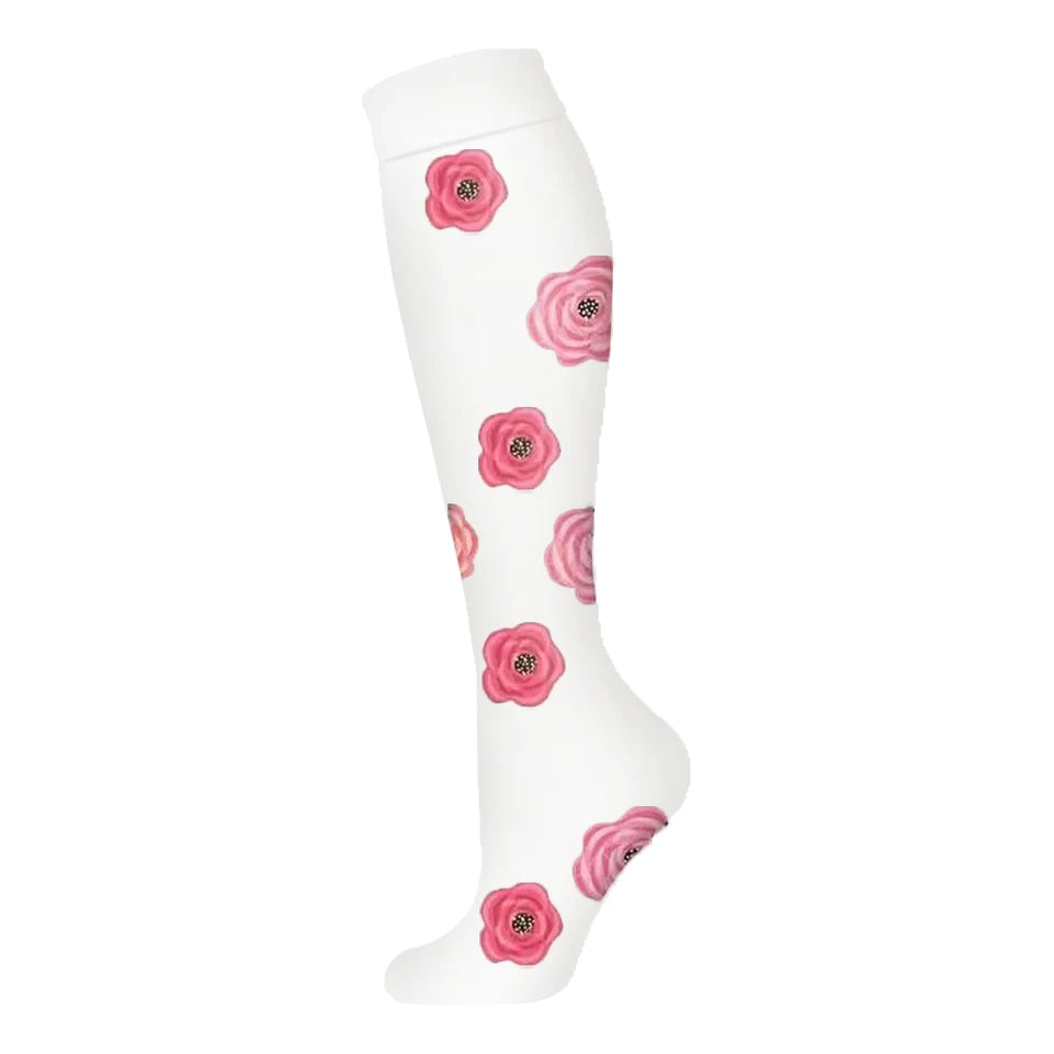 Men Women Compression Sock for Leggings Breathable Running Pressure Soccer Adult Edition Network Pressure Nurse Socks